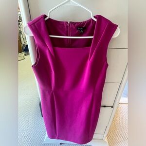 Ann Taylor Fuchsia Sheath Dress